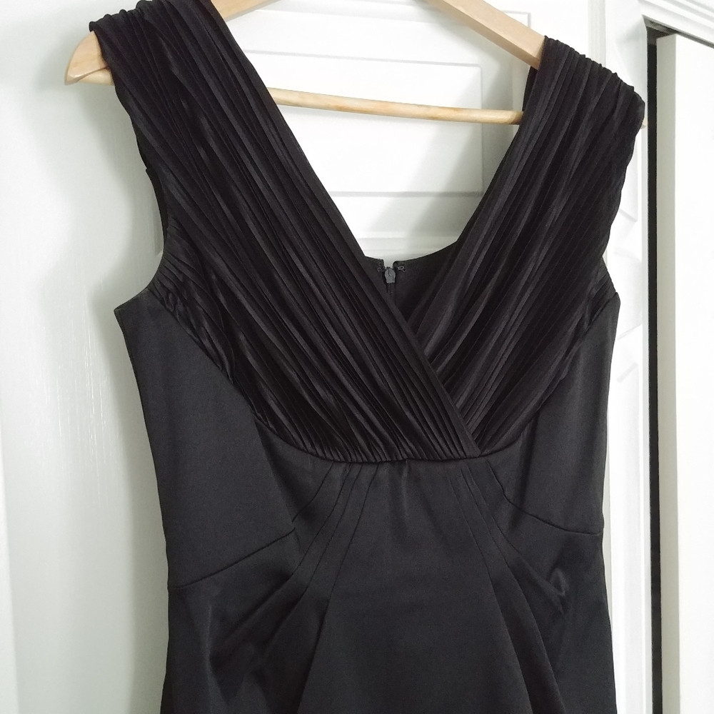 Black cocktail dress, size 4